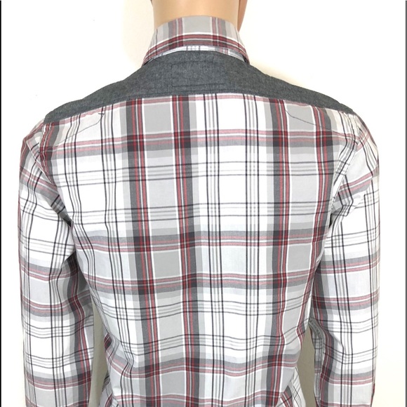 EXPRESS Men’s Shirt Western L/S 2 Pockets W/Lids - Picture 3 of 8